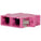 SCP Duplex SC/SC Multimode Panel Mount Coupler 29mm -  OM4 (Pink), UPC Polish Type