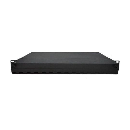 SCP 1 RU - Rack Mount Fiber Enclosure- Unloaded- Holds 3 Fiber Adapter Panels, Slide Out Wiring Tray, LGX-118 Compatible