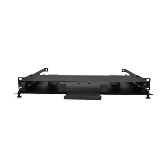SCP 1 RU - Rack Mount Fiber Enclosure- Unloaded- Holds 3 Fiber Adapter Panels, Slide Out Wiring Tray, LGX-118 Compatible