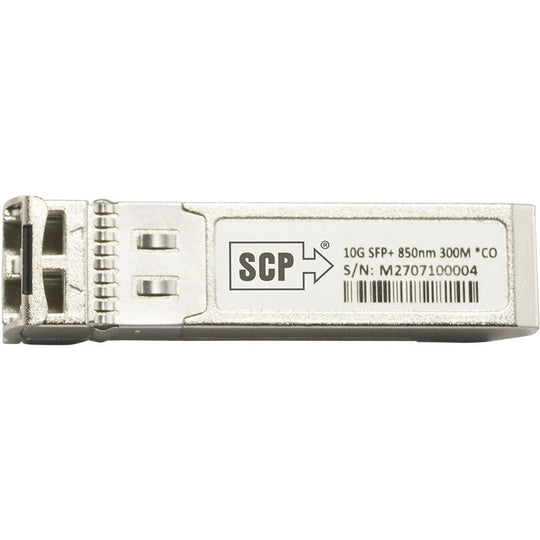 SCP 10GBASE-LR SFP+ 1310nm 10km DOM Transceiver - Single Mode Fiber