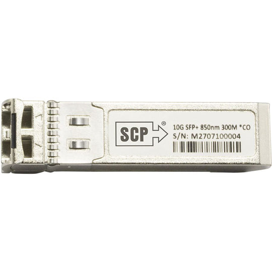 SCP 10GBASE-SR SFP+ 850nm 300m DOM Transceiver - Multimode Fiber
