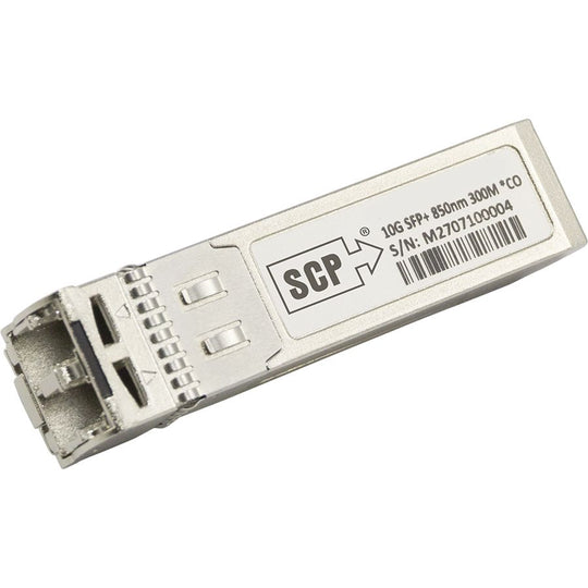 SCP 10GBASE-LR SFP+ 1310nm 10km DOM Transceiver - Single Mode Fiber