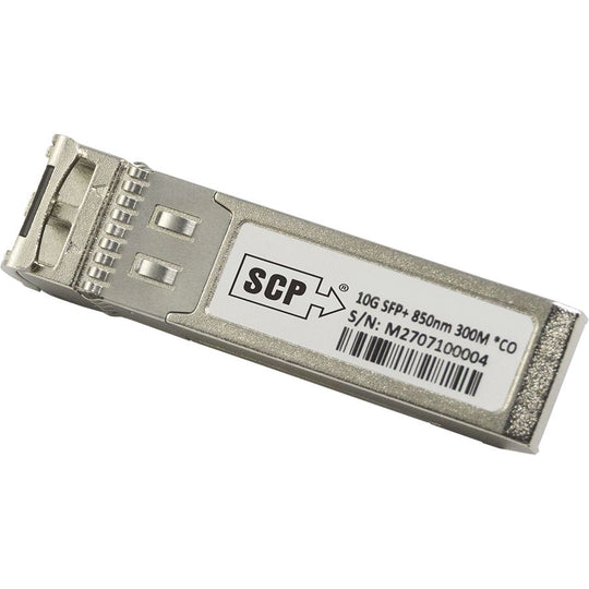 SCP 10GBASE-LR SFP+ 1310nm 10km DOM Transceiver - Single Mode Fiber