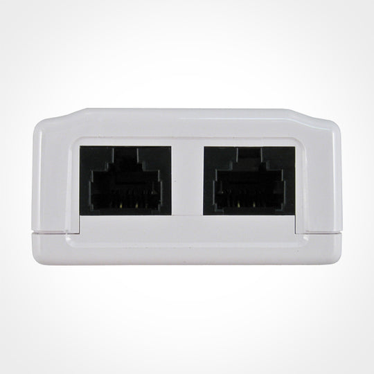 Vertical Cable 038-359WH 2 Port Cat6 Surface Mount Box