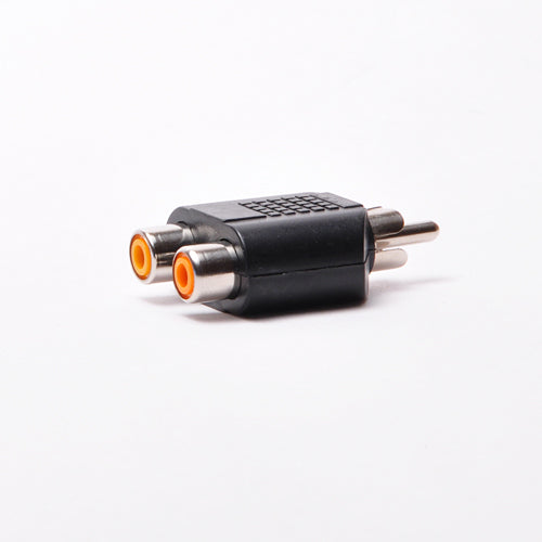 Dual RCA Jacks to RCA Stereo Adapter