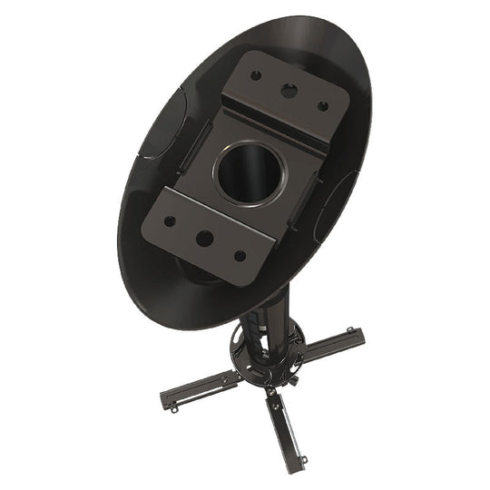 Crimson-AV JKR-18A 12 to 18 Inch Projector Ceiling Mount with JR Universal Adapter (up to 50lbs)