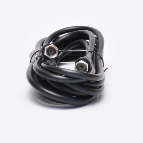 12ft RG-59 Coax Cable - F Type, Black