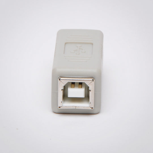 USB Type B Female to Female Adapter - Coupler and Gender Changer