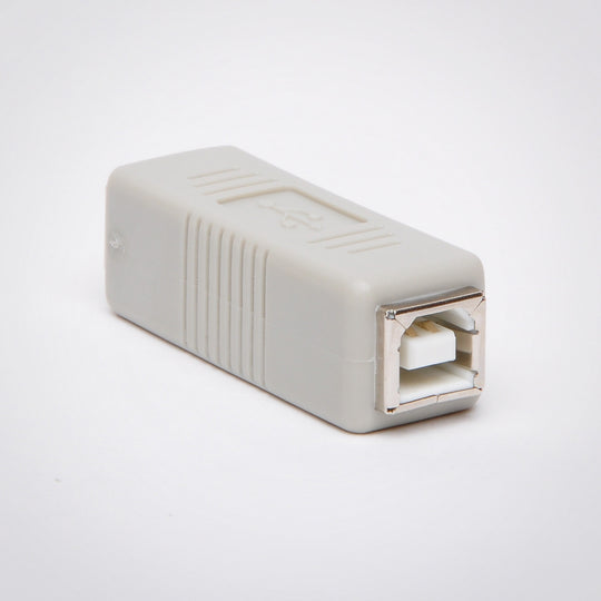 USB Type B Female to Female Adapter - Coupler and Gender Changer