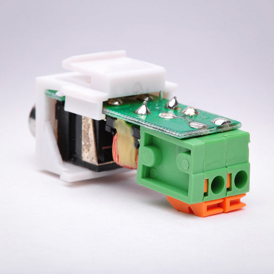 Digital Coax Balun over Cat5 Keystone Jack