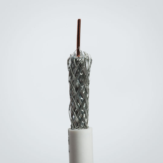 Vertical Cable 1000ft Bulk RG-6 Coax Cable - Quad Shield