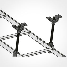 Middle Atlantic 6' ft long 5/8 Inch Threaded Rod - 1 Piece