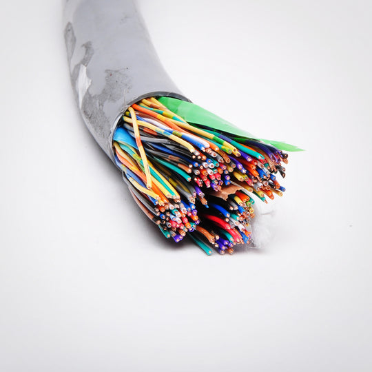 Vertical Cable 1000ft Bulk Solid CAT3 Cable - 24AWG, CMR - 100 Pair