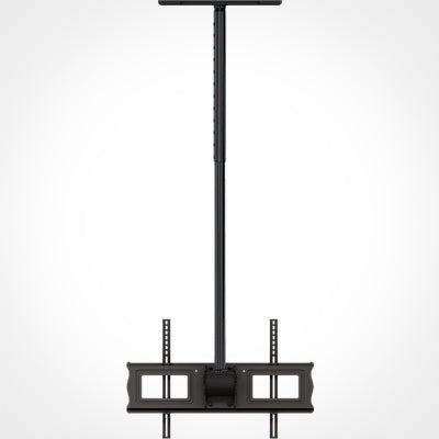 Crimson-AV Complete Ceiling TV Bracket Installation Kit for 37-63 Inch Screen, 3-5ft Drop