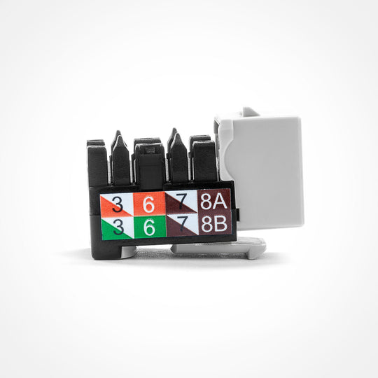 Cat5E Keystone Jack - 110 Style