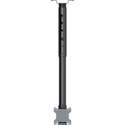 Crimson-AV Complete Ceiling TV Bracket Installation Kit for 10-32 Inch Screens, 18-24 Inch Drop