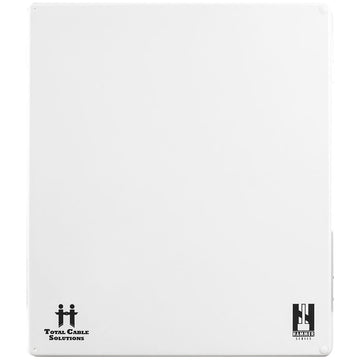 Lynn Outdoor Fiberglass Enclosure with Network Connectivity Panel and Security Door