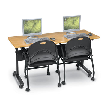 MooreCo Flipper Conference & Training Table