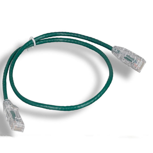 Cat6 Slim Ethernet Patch Cable - Green