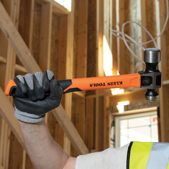 Klein Tools Ball-Peen Hammer, 32-Ounce, 15-Inch, H80332