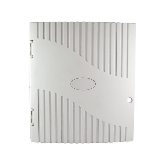 SCP Premium 18" Hinged Abs Plastic Vented Radius Cover W/Frame- Fits HCC-18, Dual Mountable, Ul1492
