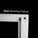 SCP Premium 18" Hinged Abs Plastic Vented Radius Cover W/Frame- Fits HCC-18, Dual Mountable, Ul1492