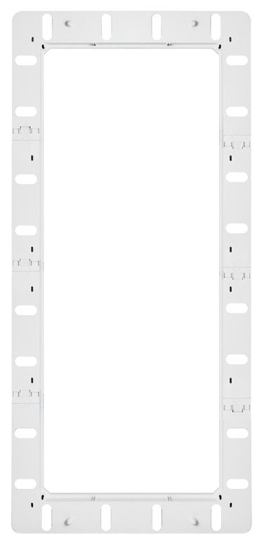 SCP 42" Plastic Media Enclosure- 43”L X 14.25”W X 4”, Flush Or Surface Mount Extension Frame – 2X K/O For Elect Gang Box. Large 2.0” Wiring KO Top/Bottom, UL
