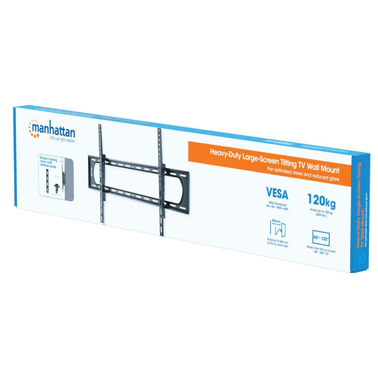 Manhattan Heavy-Duty Large-Screen Tilting TV Wall Mount for 60"-120" Displays, 461931