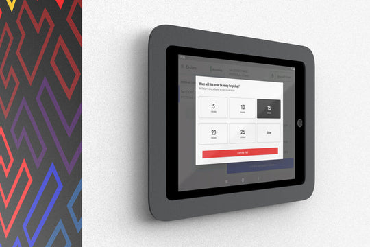 Heckler Wall Mount MX for iPad mini 6th Gen with POE+ to USB-C Power and Data