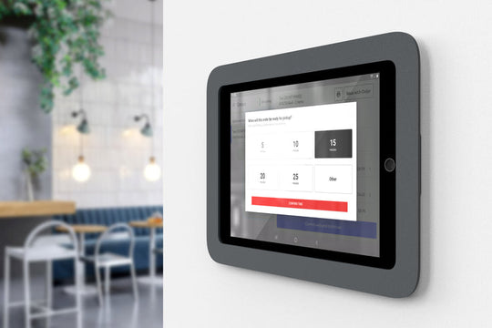 Heckler Wall Mount MX for iPad 10.2-inch with Redpark Gigabit + PoE Adapter