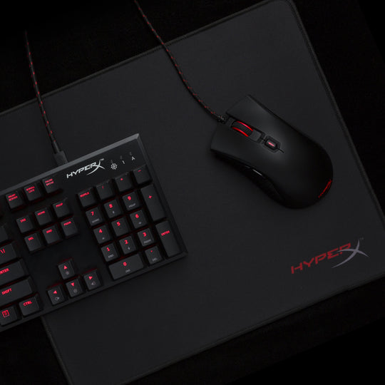 HyperX FURY S Pro Gaming Mouse Pad - Textured, Cloth, Rubber, Woven Fabric - Anti-fray, Wear Resistant, Tear Resistant