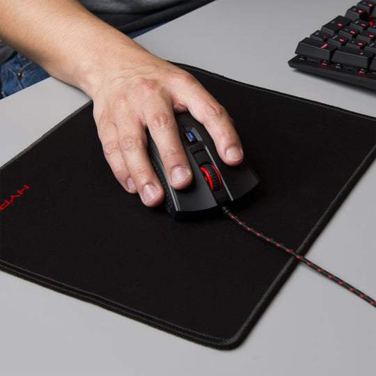 HyperX FURY S Pro Gaming Mouse Pad - Textured, Cloth, Rubber, Woven Fabric - Anti-fray, Wear Resistant, Tear Resistant