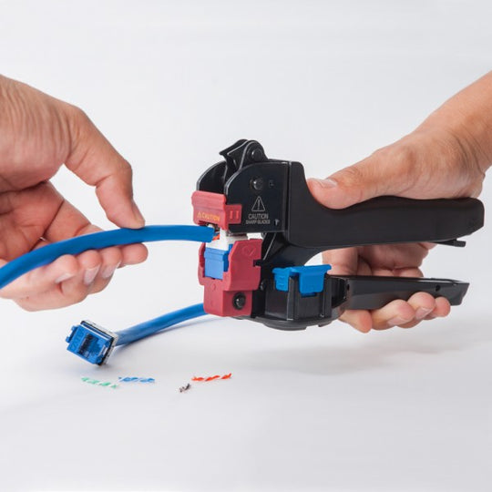 ICC ICACSPDTEH JackEasy EZ/HD 4 Pair Termination Tool