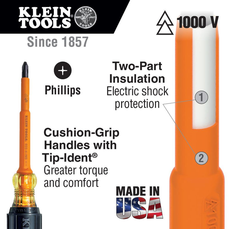 Klein Tools 33529 8 Piece Premium Insulated Tool Kit