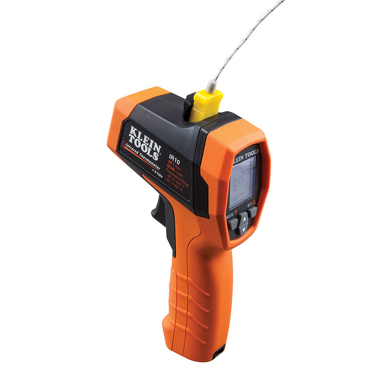 Klein Tools IR10 Dual-Laser Infrared Thermometer, 20:1