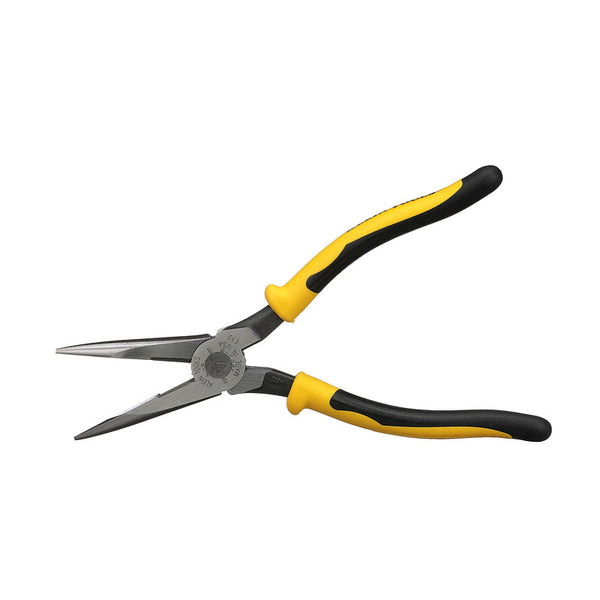 Klein Tools J203-8 Pliers, Long Nose Side-Cutters, 8-Inch