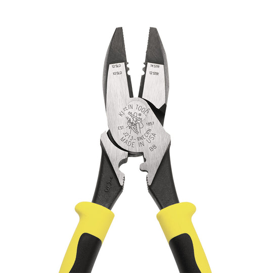 Klein Tools J2139NECRN Side Cutters with Wire Stripper/Crimper