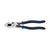 Klein Tools J213-9NETP Side Cutting Pliers Fish Tape Pulling