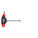 Klein Tools JTH4E Hex Key Journeyman T-Handle 4-Inch (7/64-1/2")