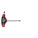 Klein Tools JTH4E Hex Key Journeyman T-Handle 4-Inch (7/64-1/2")