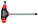 Klein Tools JTH4E Hex Key Journeyman T-Handle 4-Inch (7/64-1/2")