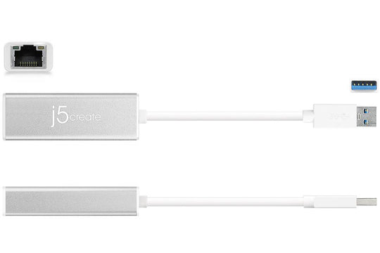 j5create JUE130 USB 3.0 10/100/1000 Gigabit Ethernet Adapter