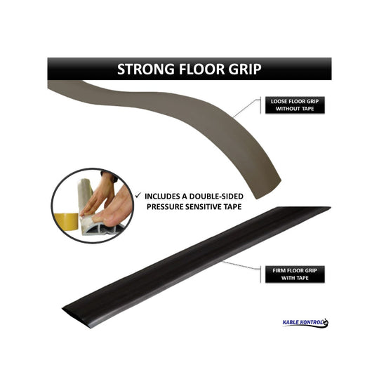 Kable Kontrol PVC Floor Cord Cover Kit