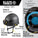 Klein Tools Safety Helmet, Premium KARBN™ Pattern, Non-Vented, Class E, Headlamp, 60515
