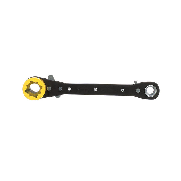 Klein Tools KT155HD 5-in-1 Lineman's Ratcheting Wrench, Heavy Duty