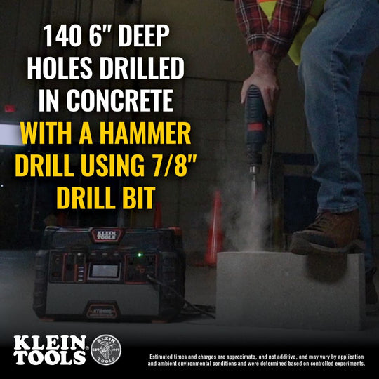 Klein Tools Portable Power Station, 1500W, KTB1000