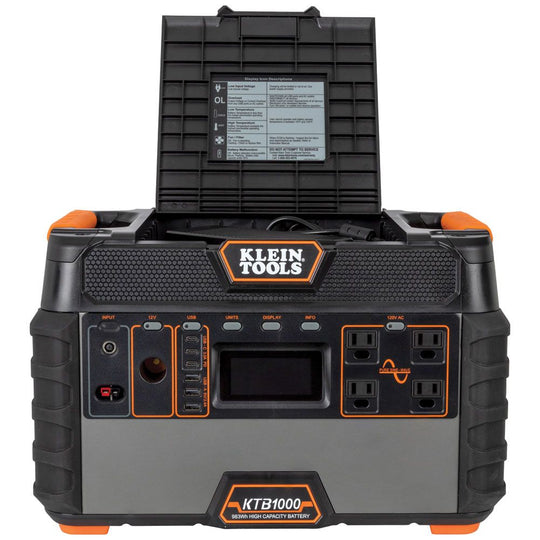 Klein Tools Portable Power Station, 1500W, KTB1000