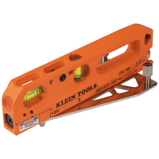 Klein Tools Laser Level with Level Bubble Vials, Magnetic, LBL100