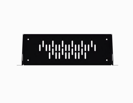 Kendall Howard 1U 6" Vented Light Duty Rack Shelf