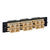 Classic SC-SC Fiber Optic LGX Compatible Adapter Panel with Beige Multimode Adapters for 12 Fibers